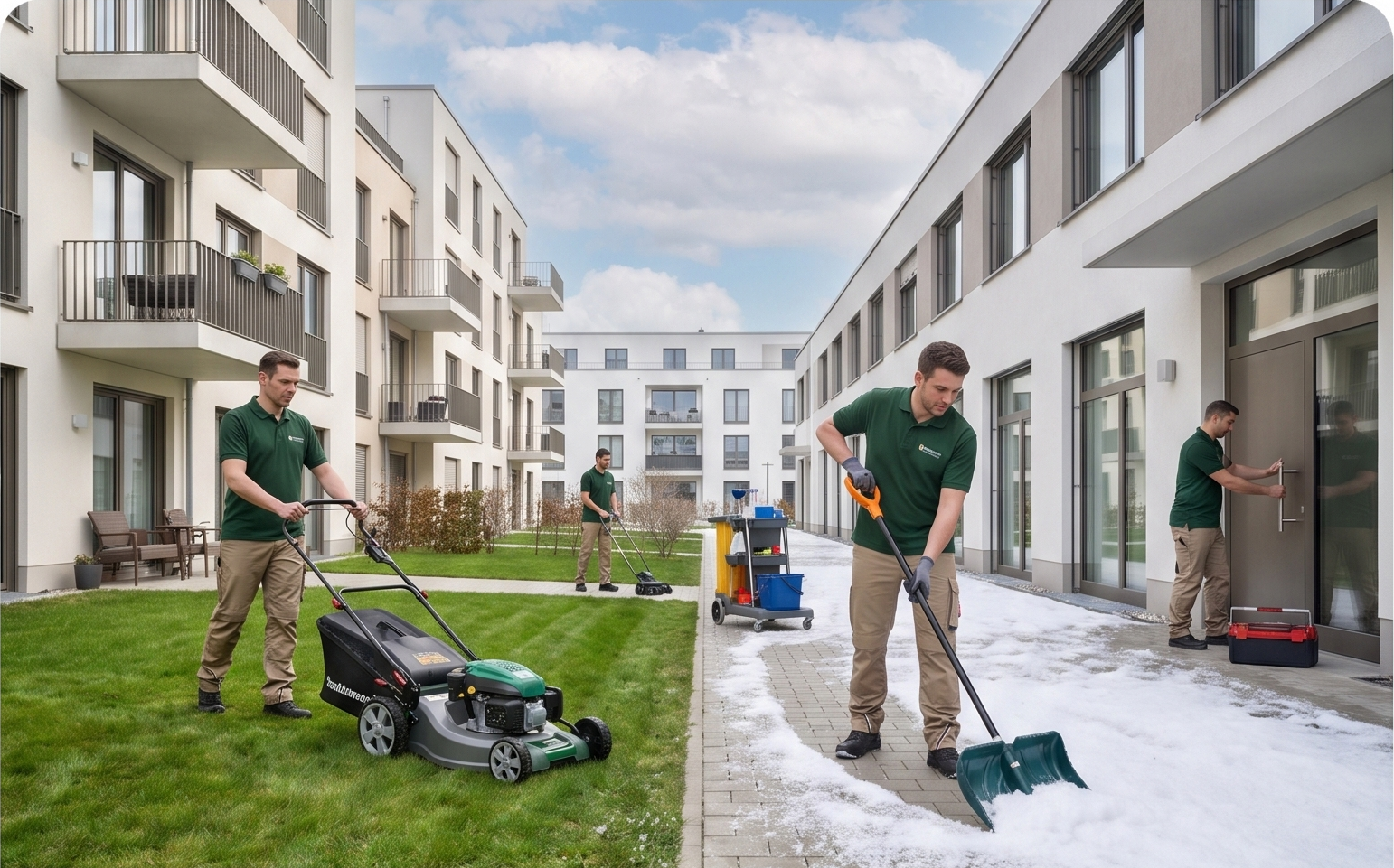 Hausmeisterdienste für Wohn- und Gewerbeobjekte